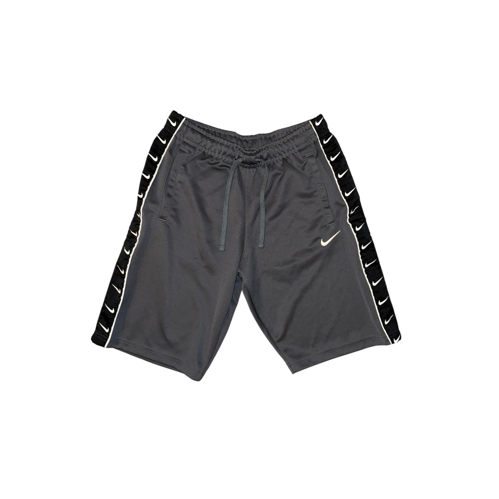 Nike Track Shorts Mens Size Medium Grey Swoosh Logo Tape CK3423-021